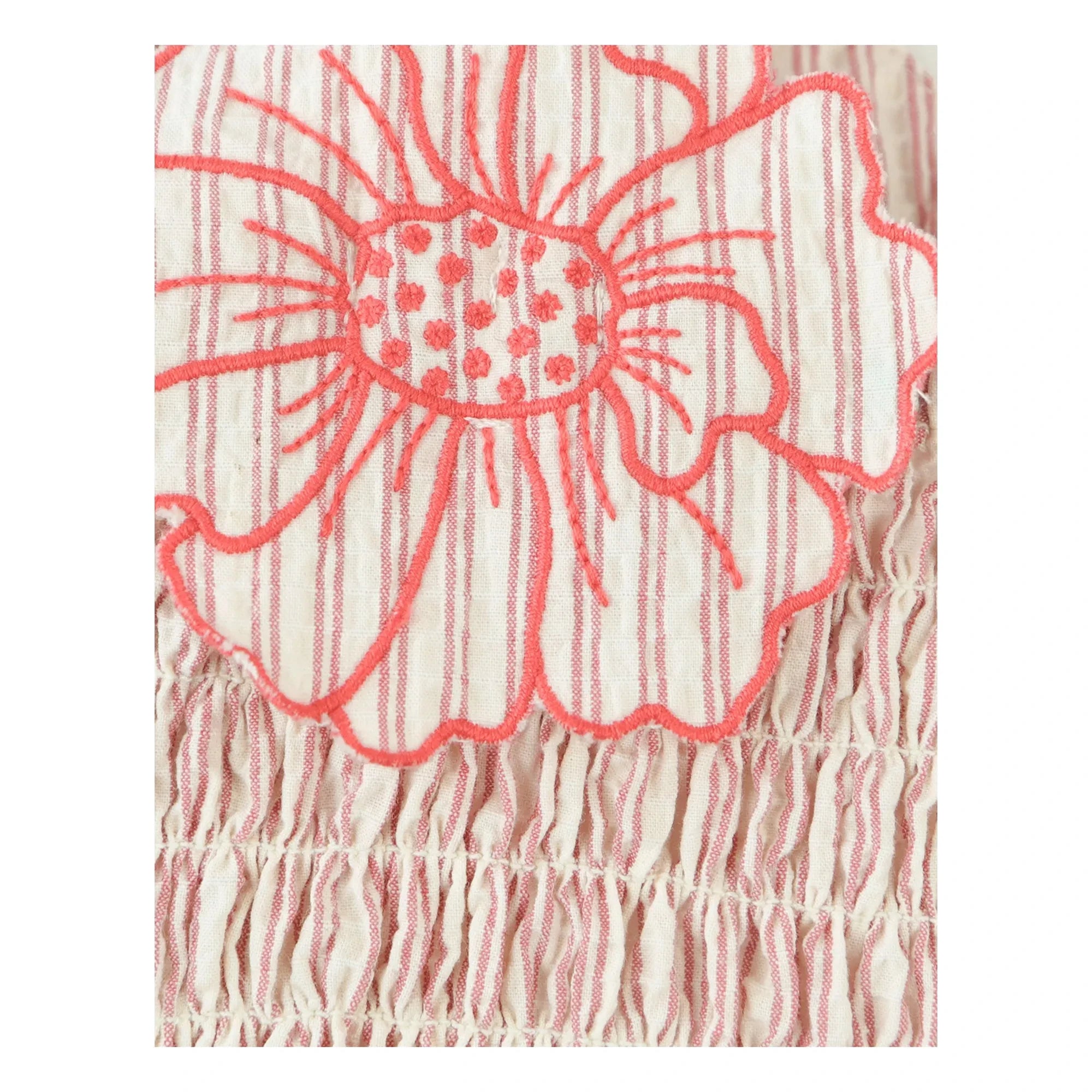 Gingersnaps - Top fruncido Josephine Fleurs | Rojo
