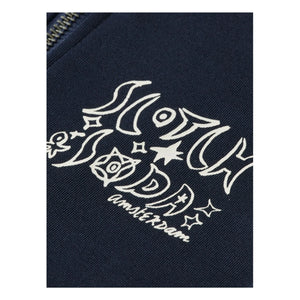 Scotch & Soda - Sudadera de rayas con cremallera | Azul marino