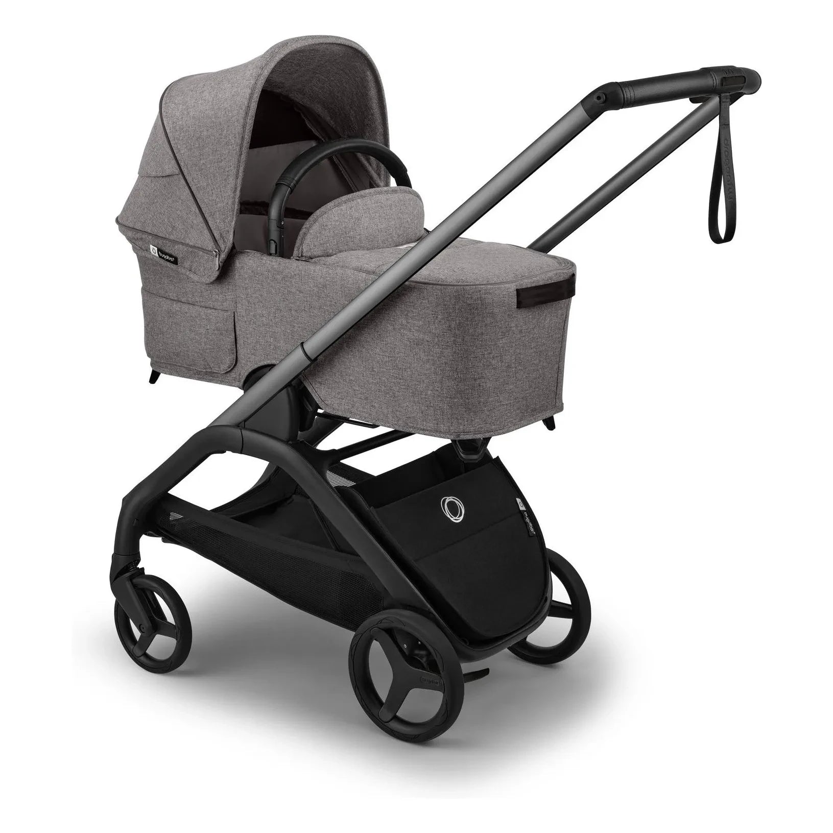 Bugaboo - Bugaboo Dragonfly Plus Tamamlayıcı şehir bebek arabası | Heather gri