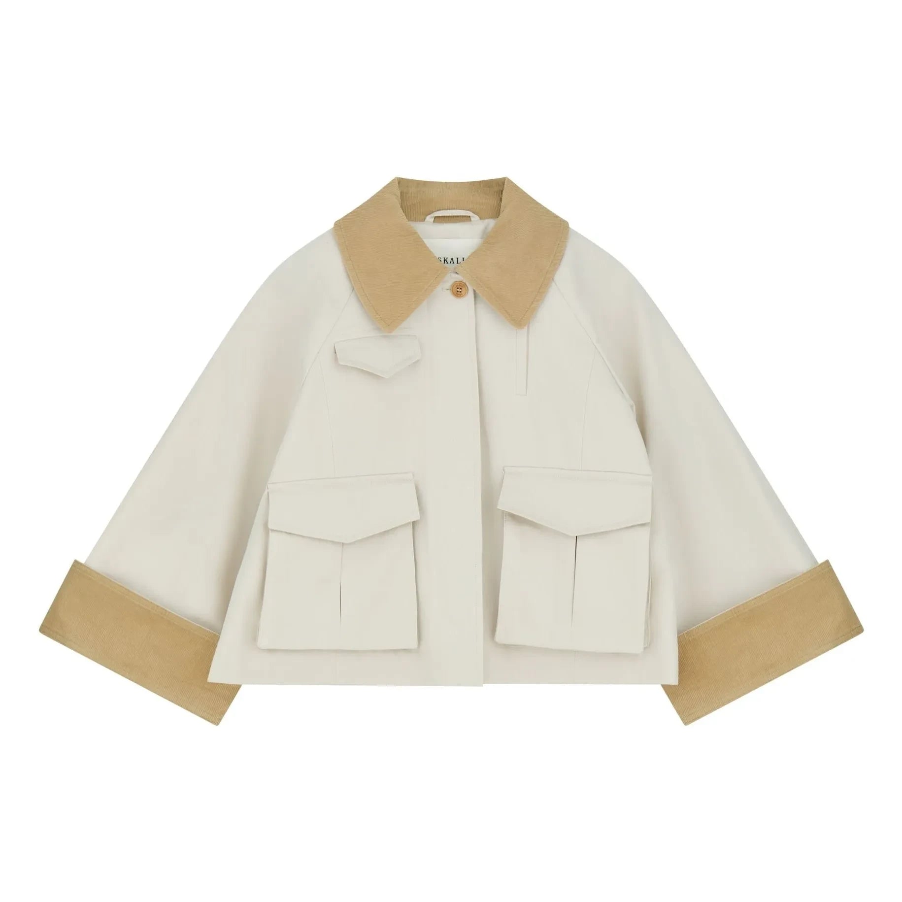Skall Studio - Chaqueta de verano de algodón Gaby | Crema