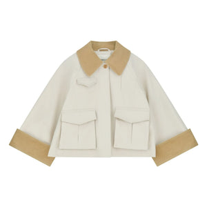 Skall Studio - Chaqueta de verano de algodón Gaby | Crema