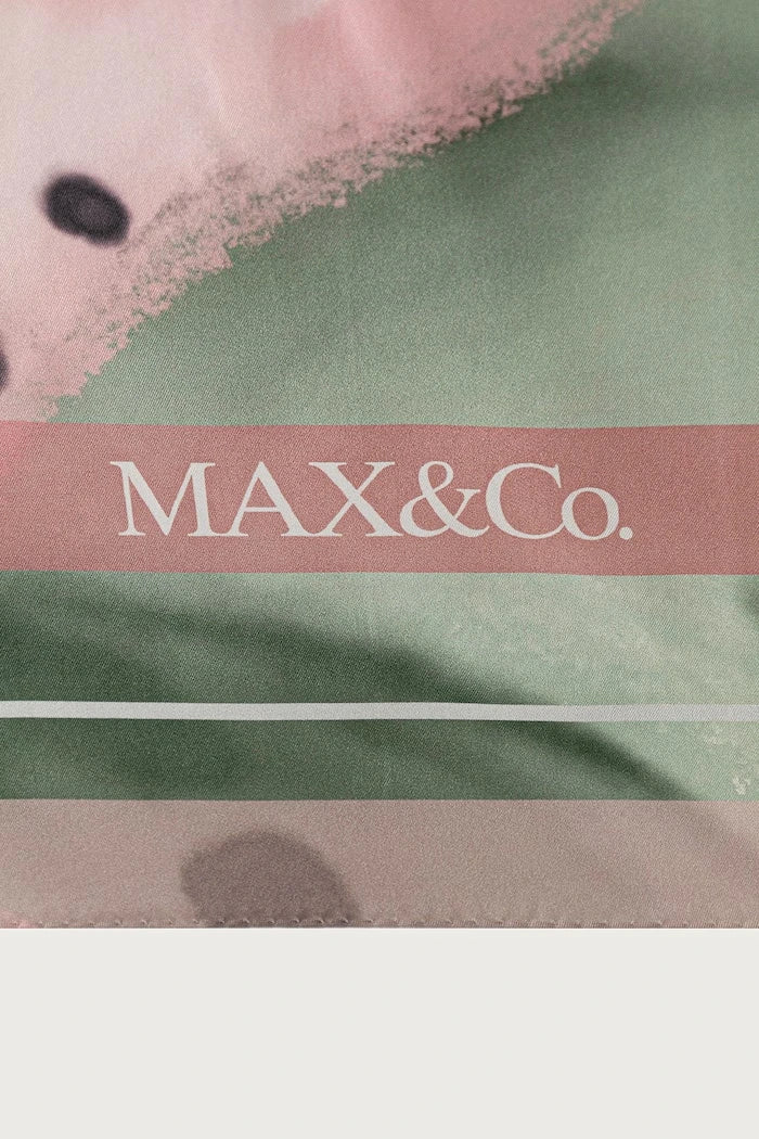 Max&Co. foulard de seda MCABATTISTA para mujer