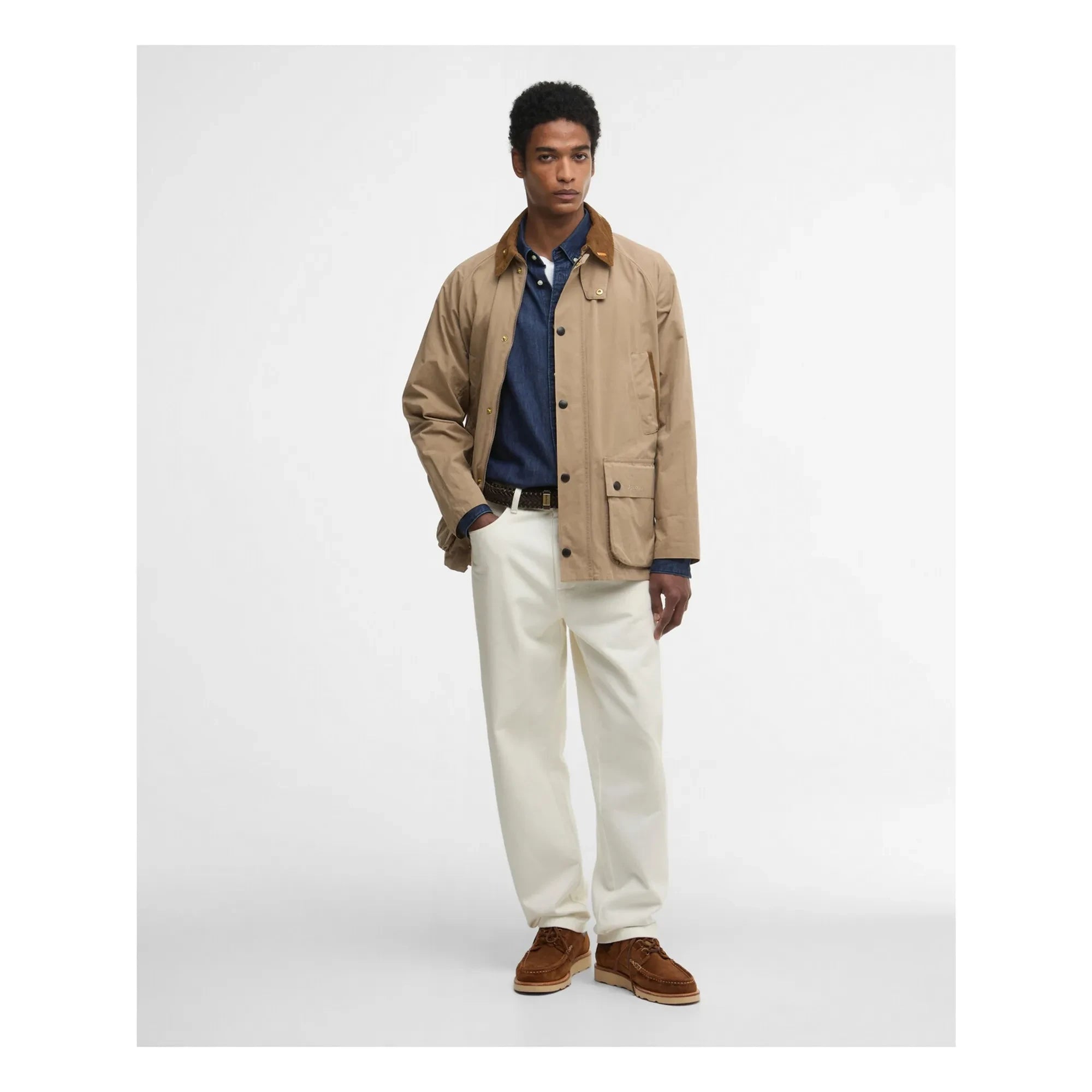 Chaqueta Barbour Icons Bedale | Marrón grisáceo