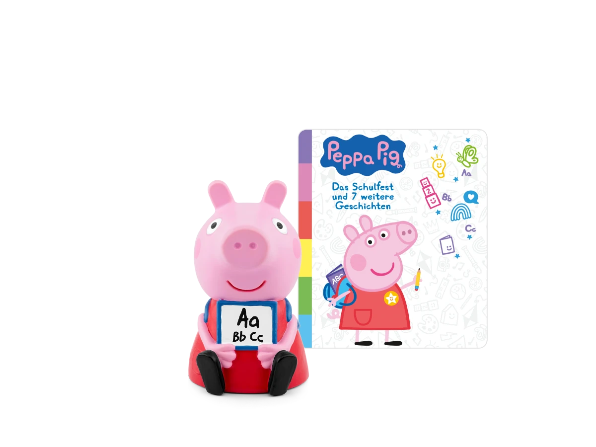 Tonies - Alemán La fiesta escolar y 7 historias más - Peppa Pig