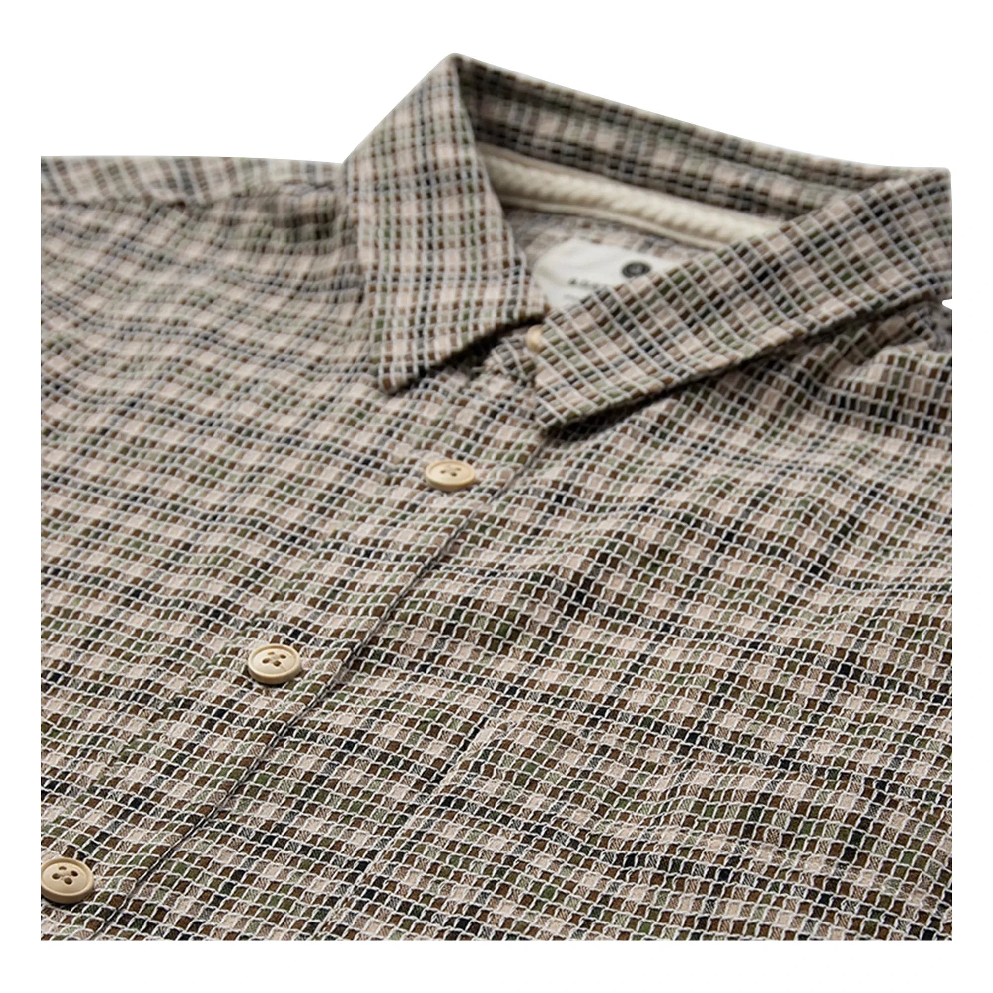 Anerkjendt - Camisa pequeña de cuadros Akotto | Marrón