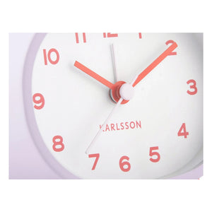Present Time - Elegante despertador | Morado