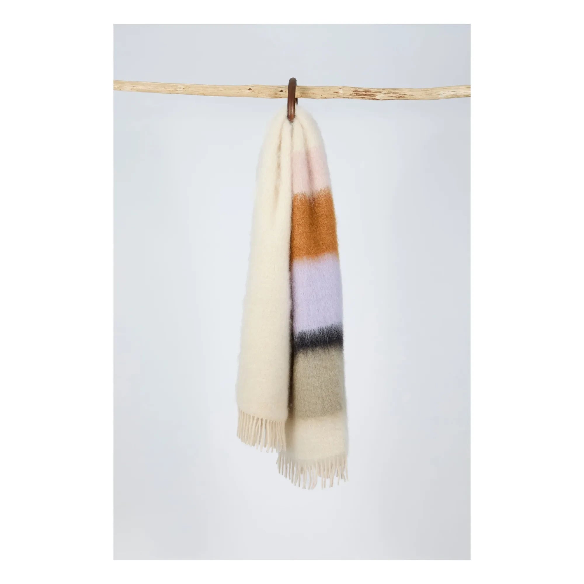 Mantas Ezcaray - Manta de mohair Serenity | Lila
