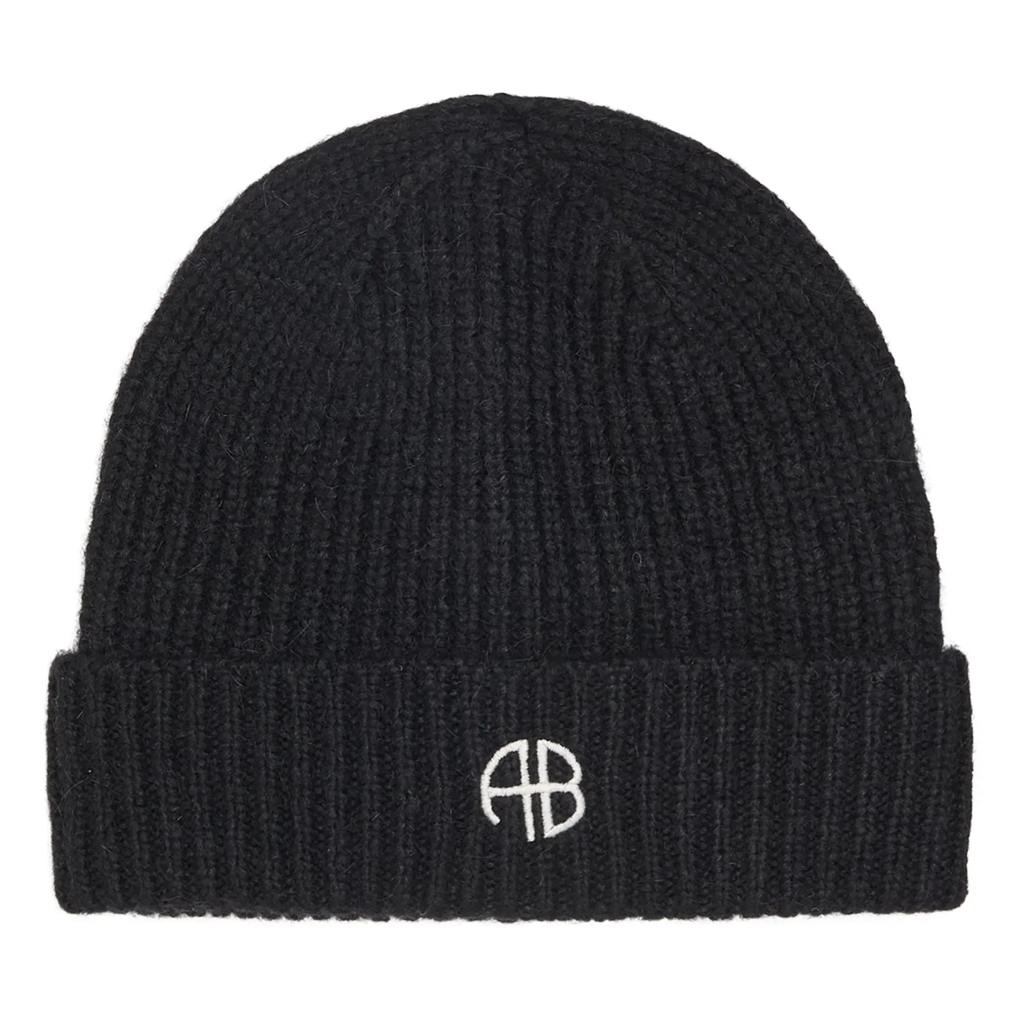 Anine Bing - Gorro Elia de Lana y Alpaca | Negro