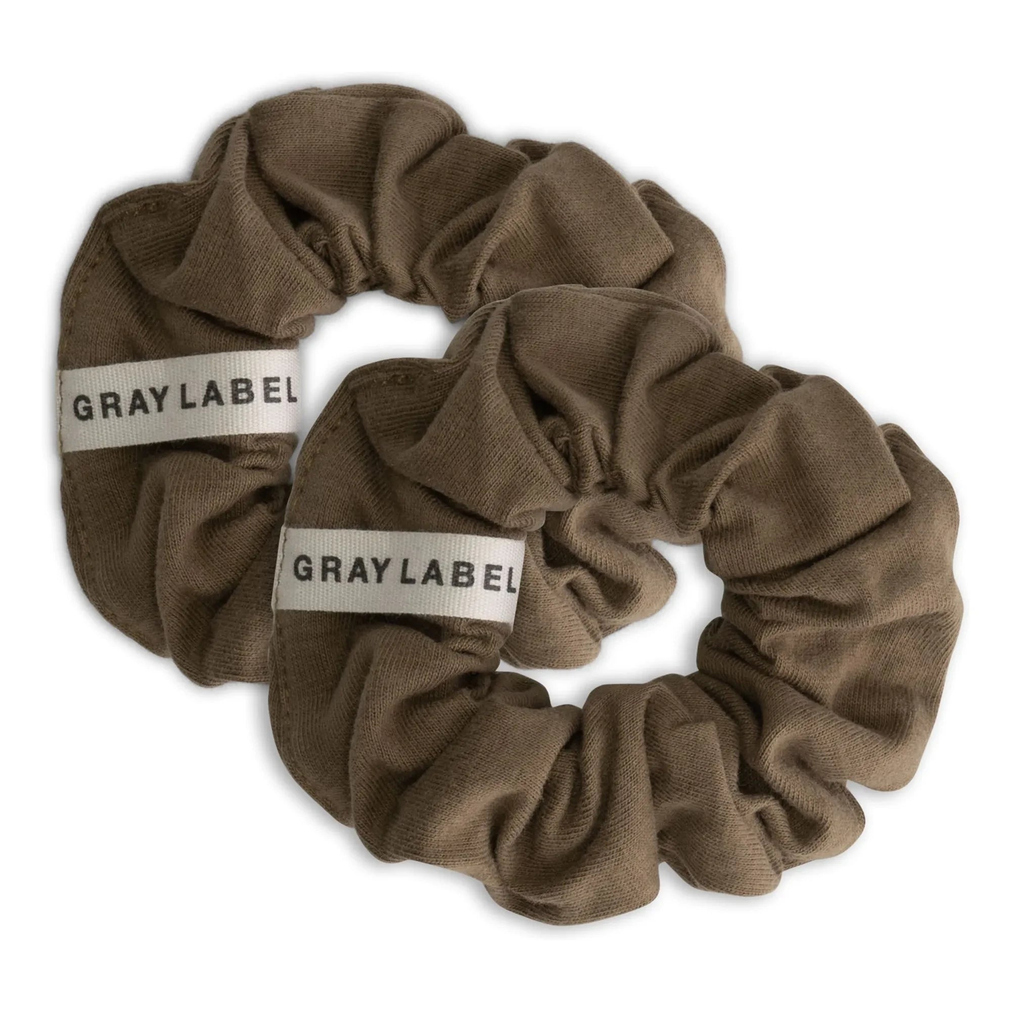 Gray Label - Chouchou de algodón orgánico | Caqui marron