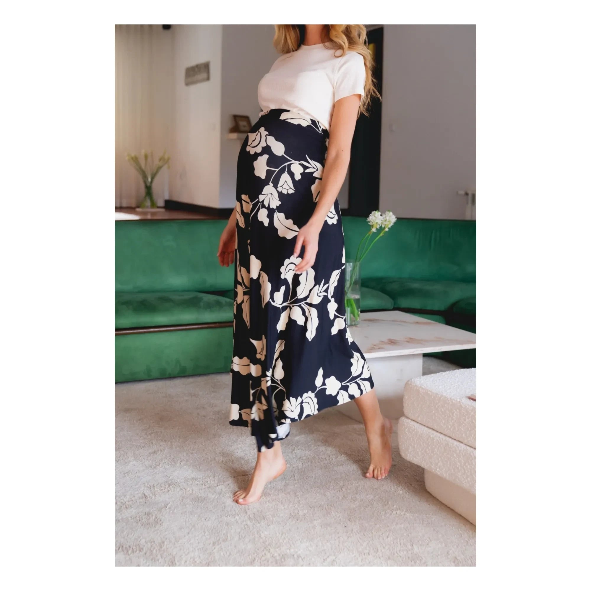 Colección Paloma - Falda de Premamá Carlota Tokyo | Negro