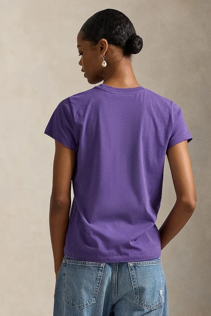 Camiseta de algodón para mujer Polo Ralph Lauren