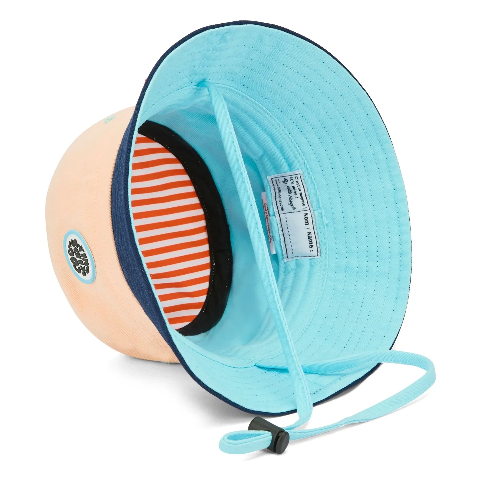 Hello Hossy - Bob Cordon Ajustable Mini Algodón Orgánico | Azul Marino