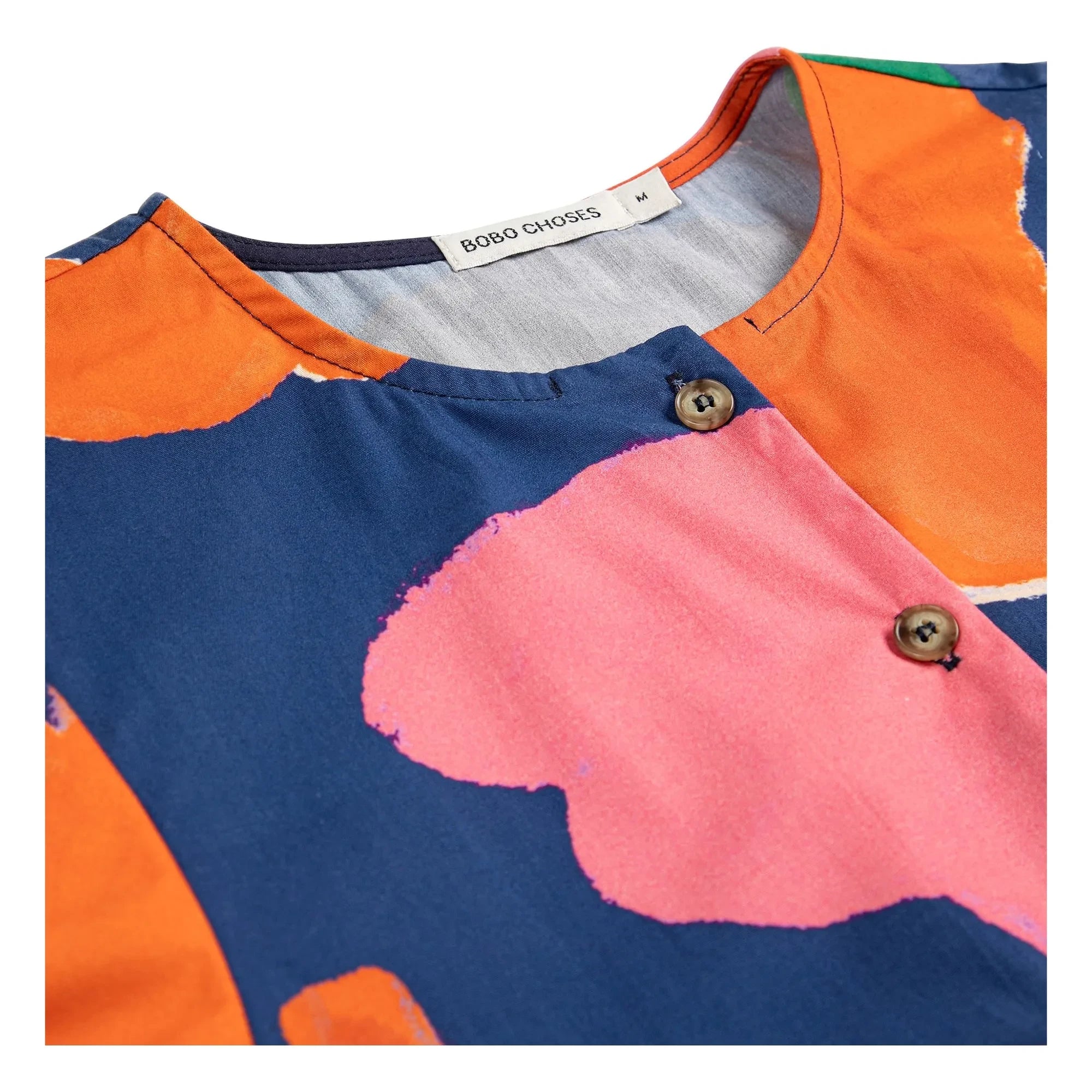 Bobo Choses - Blusa de algodón orgánico color flor | Rosa