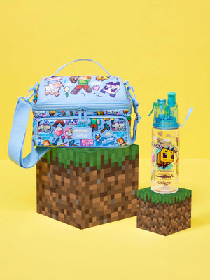 Smiggle - Minecraft Çift Katlı Beslenme Çantası