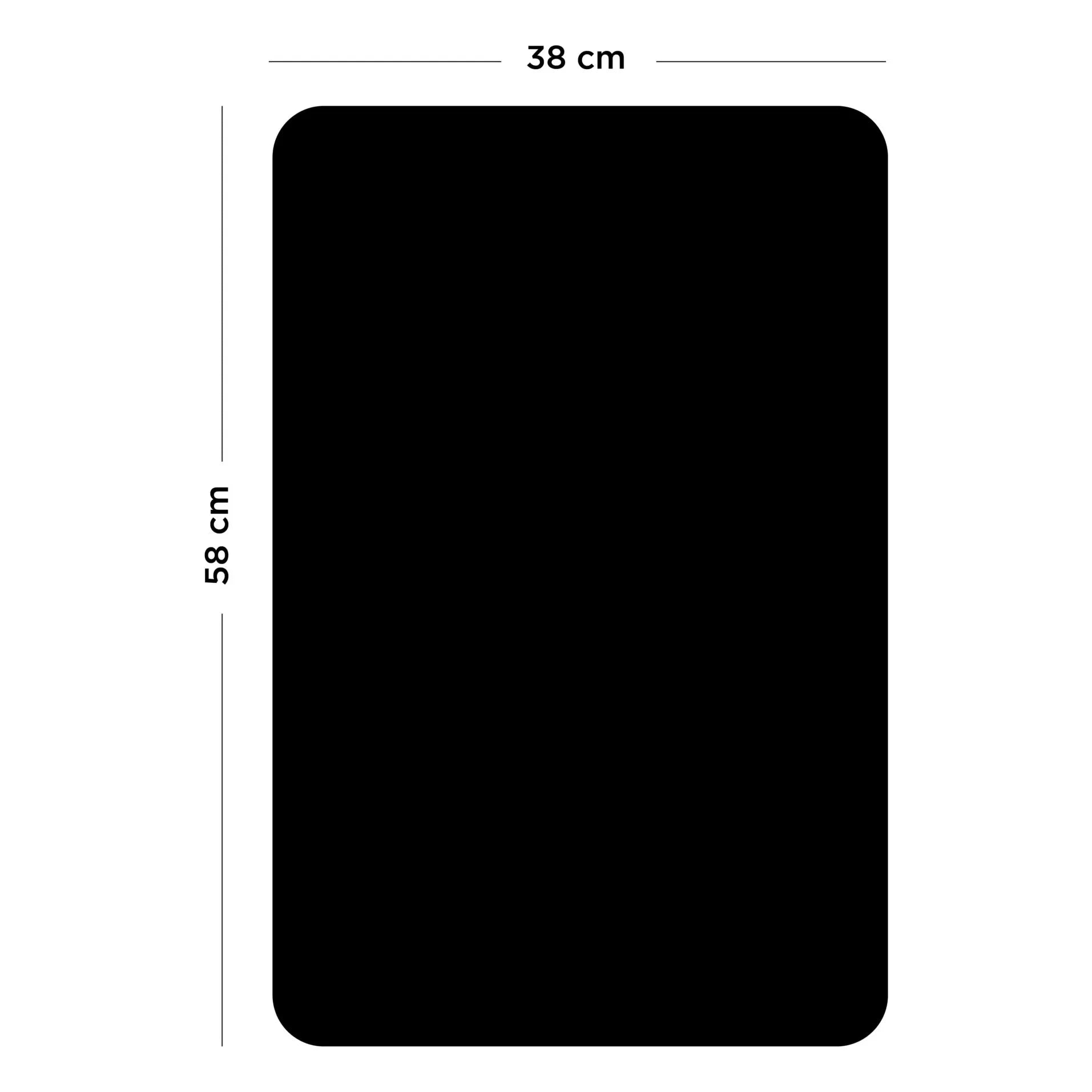 Ferflex - Pizarra magnética rectangular