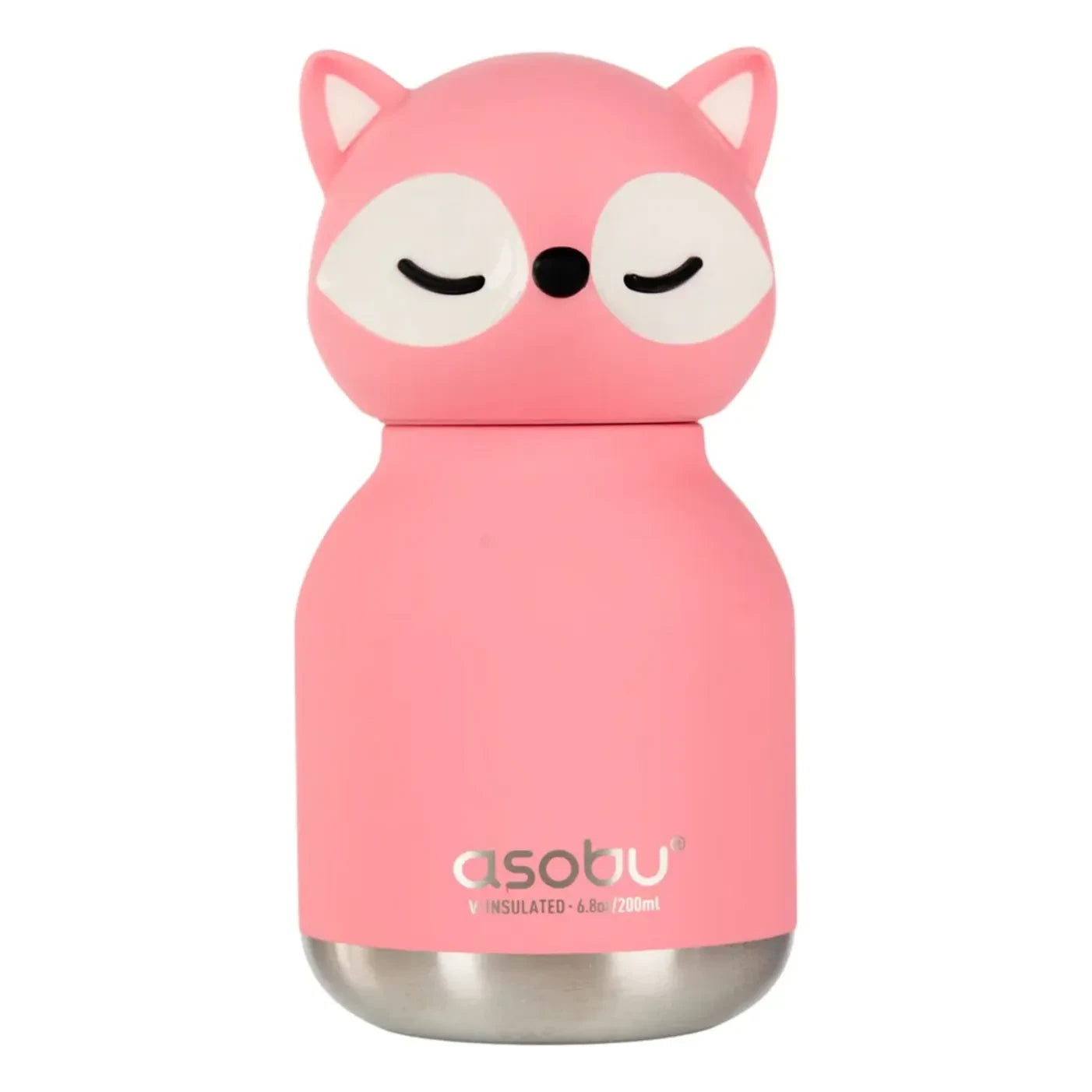 Asobu - Mini botella de acero inoxidable Renard | Rosa
