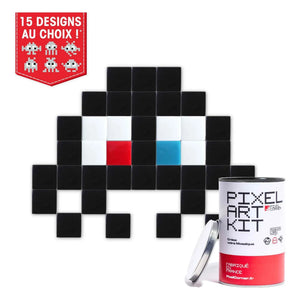 Pixel Corner - Pixel Art Kiti - Küçük Uzaylı | Siyah