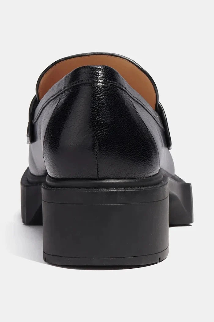 Mocasín de piel Leah Loafer de Coach para mujer