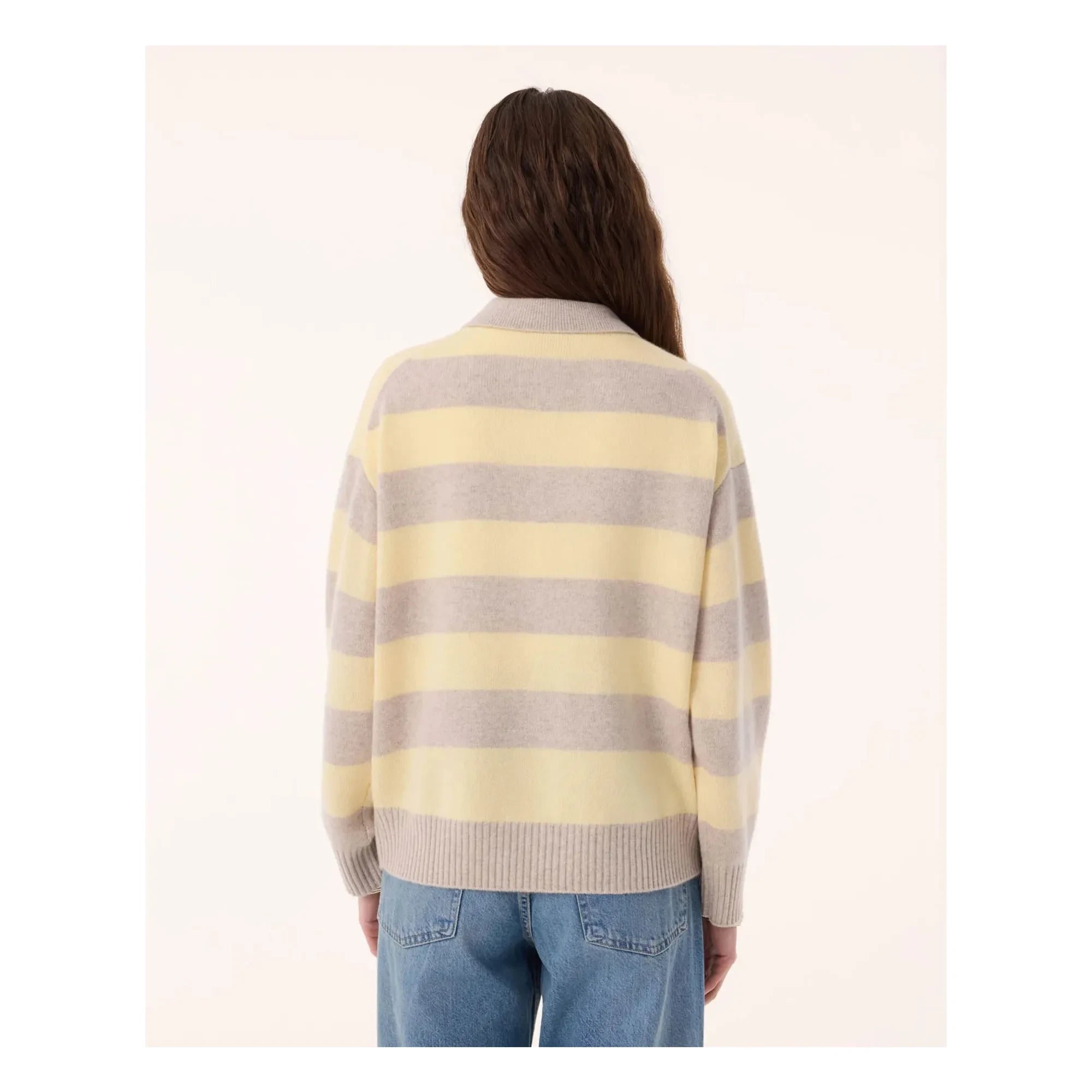 Kujten - Jersey de cachemira a rayas Royde | Oats