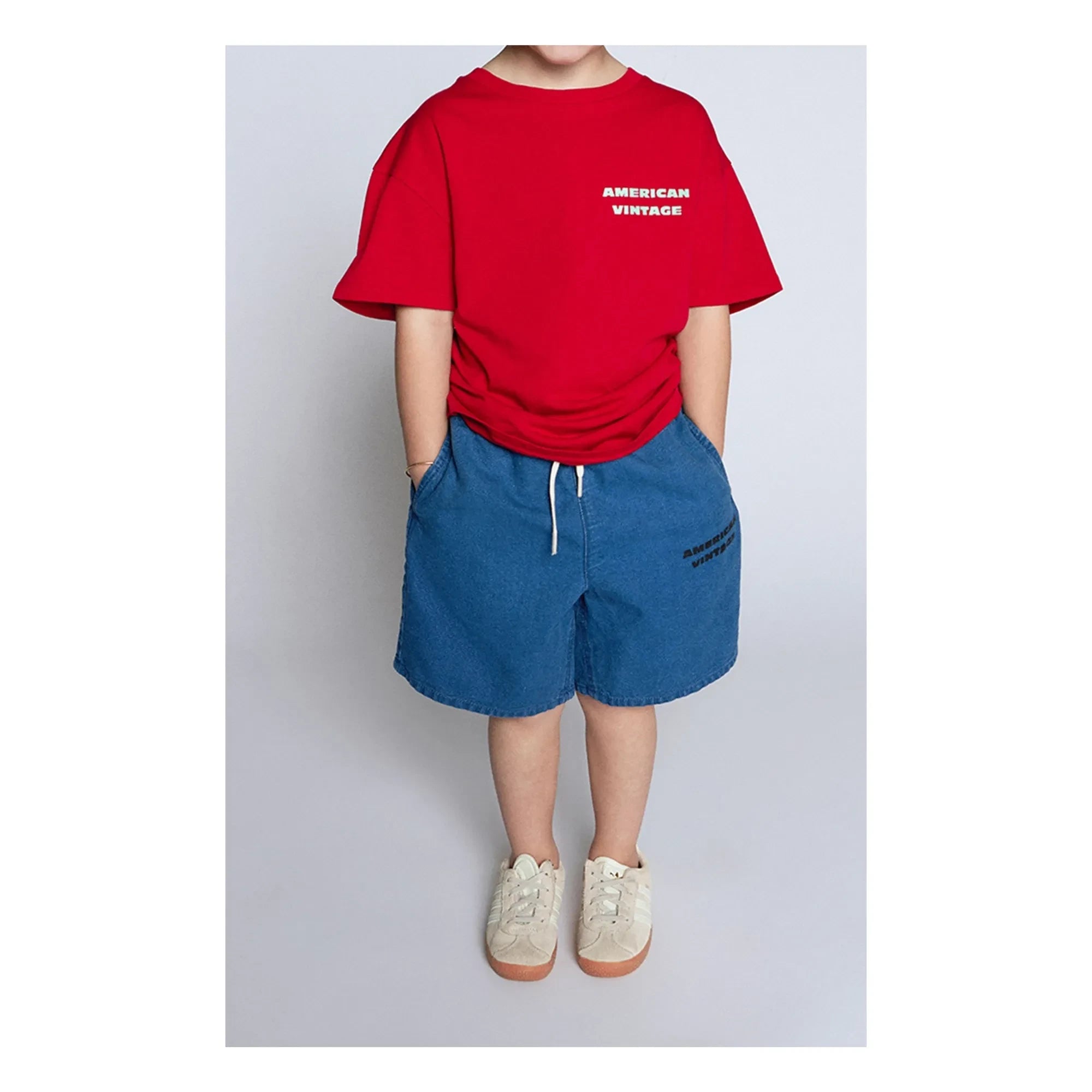 American Vintage - Bermuda Ropa de Trabajo Cordon Comow | Azul