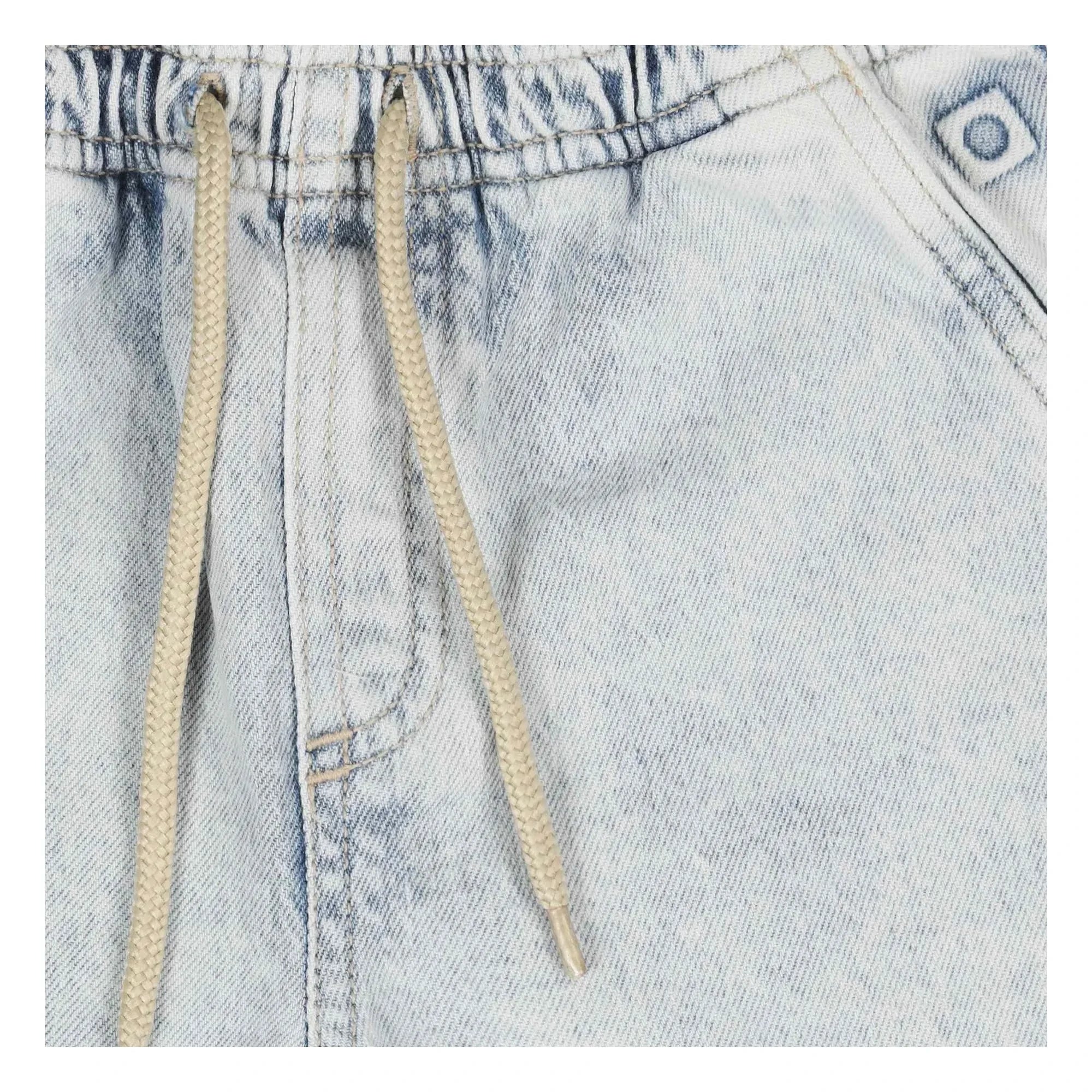 Tumble N'Dry - Juan Denim Pantalones Cortos Con Cordón | Azul lavado
