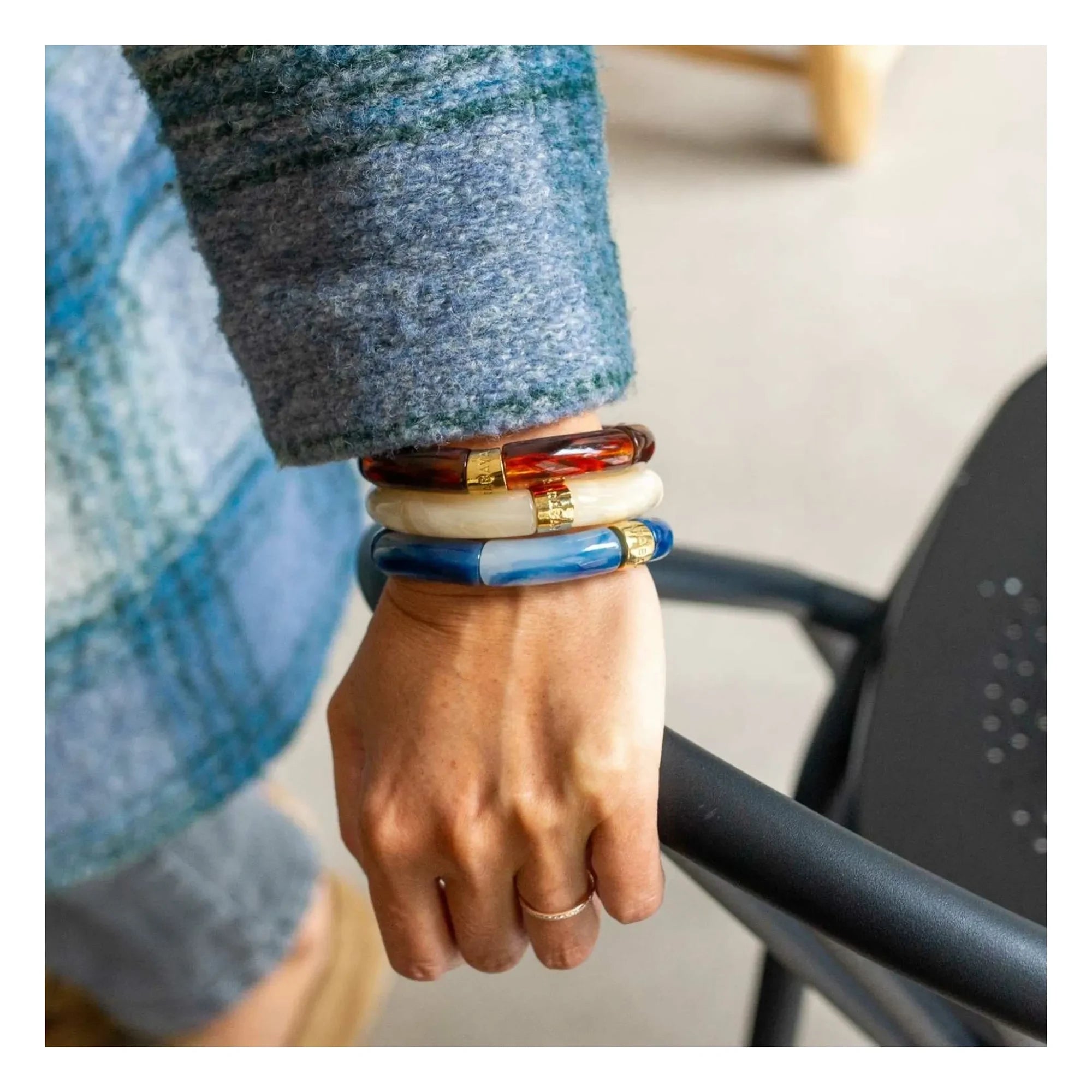 Parabaya - Pulsera Igarape 2 | Azul