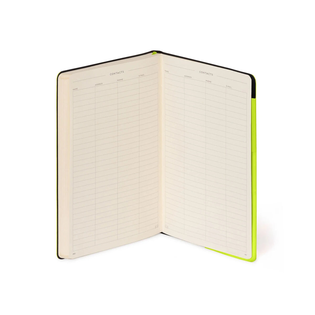 Legami - Defter ile Blank Pages ve Monochrome Yumuşak Kılıf - Chartreuse - My Defter