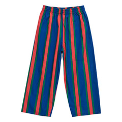 Maison Mangostan - Pantalones a rayas | Azul marino