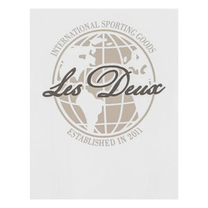 Les Deux - Globe Les Deux Camiseta Algodón orgánico | Blanco