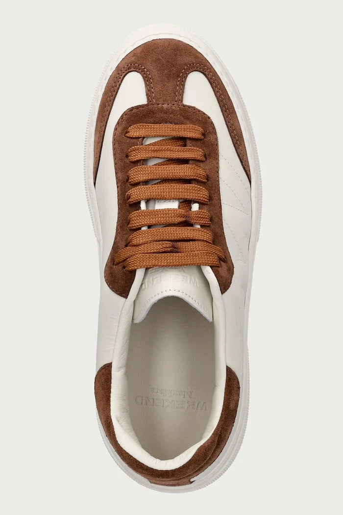 Zapatillas deportivas de piel para mujer Weekend Max Mara