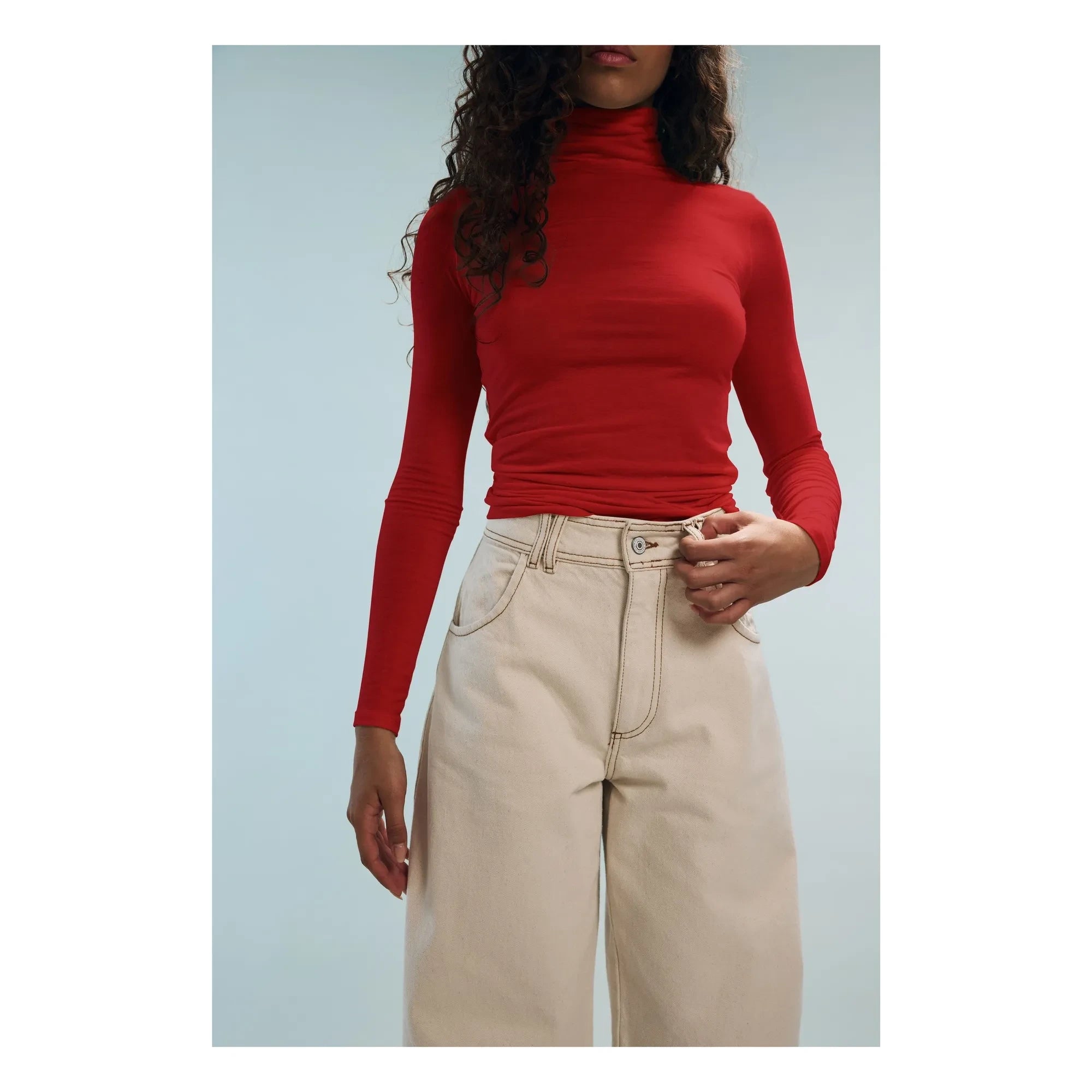 Nitah - Jersey de punto Malo | Rojo