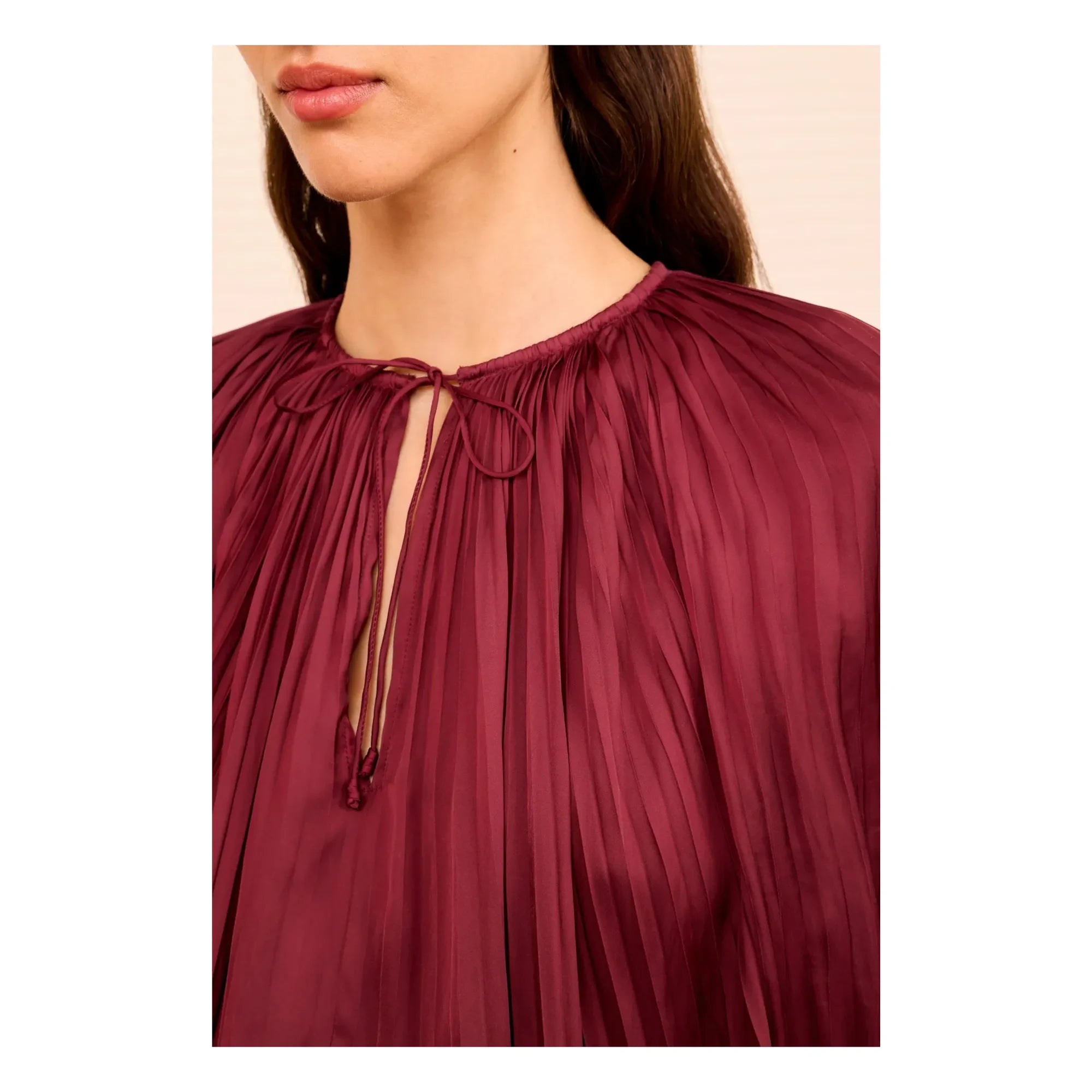 Ulla Johnson - Blusa Electra | Borgoña