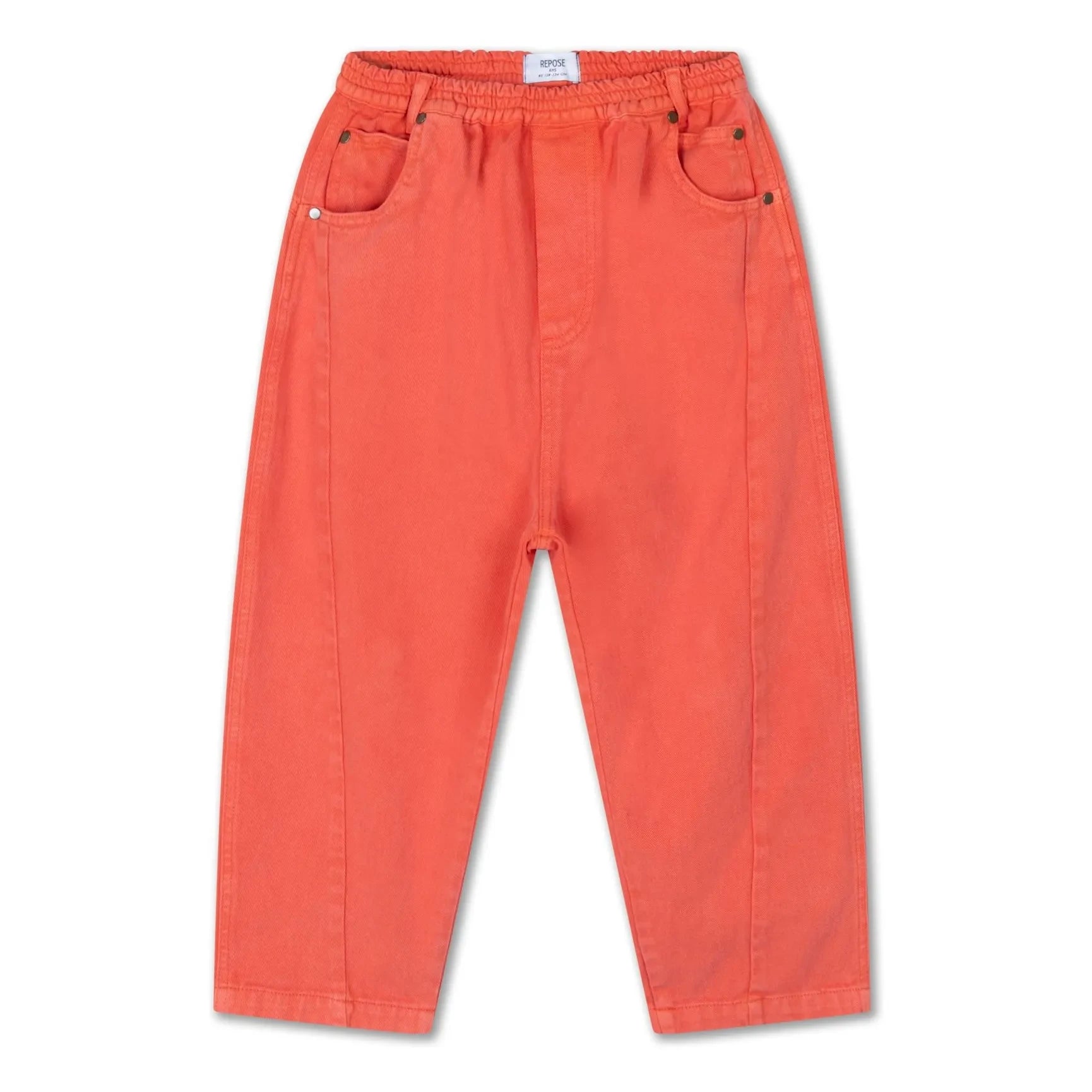 Repose AMS - Jeans Balón de Algodón Orgánico | Rojo