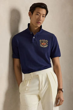 Polo Ralph Lauren Camiseta de algodón con cuello para hombre