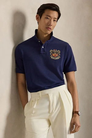 Polo Ralph Lauren Camiseta de algodón con cuello para hombre
