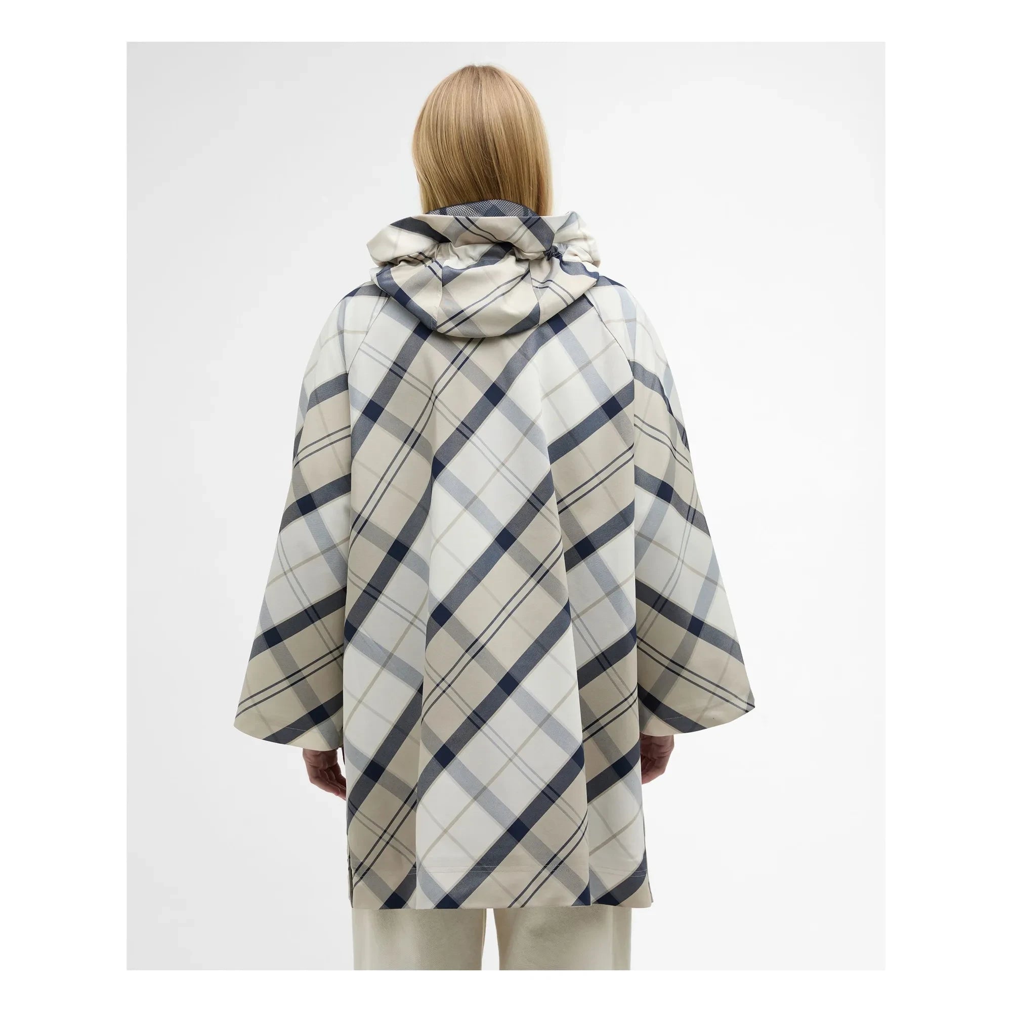 Barbour - Chaqueta impermeable Kinsale Tartan | Gris
