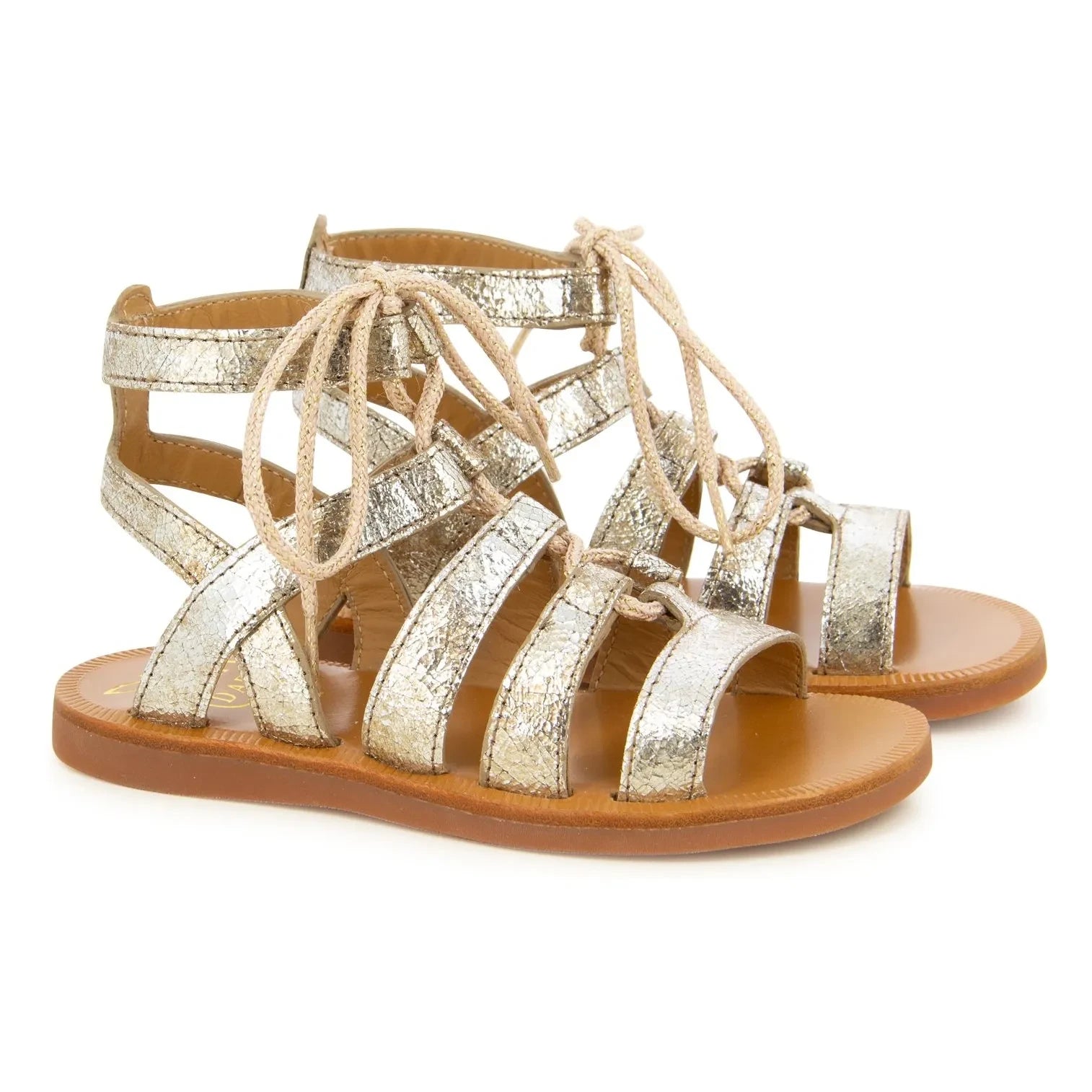 Pom d'Api - Sandalia Guily Strap | Dorado