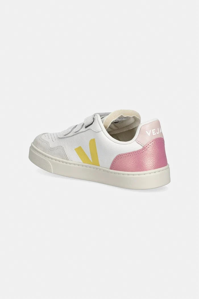 Zapatillas de piel Veja Small V-90 para niños