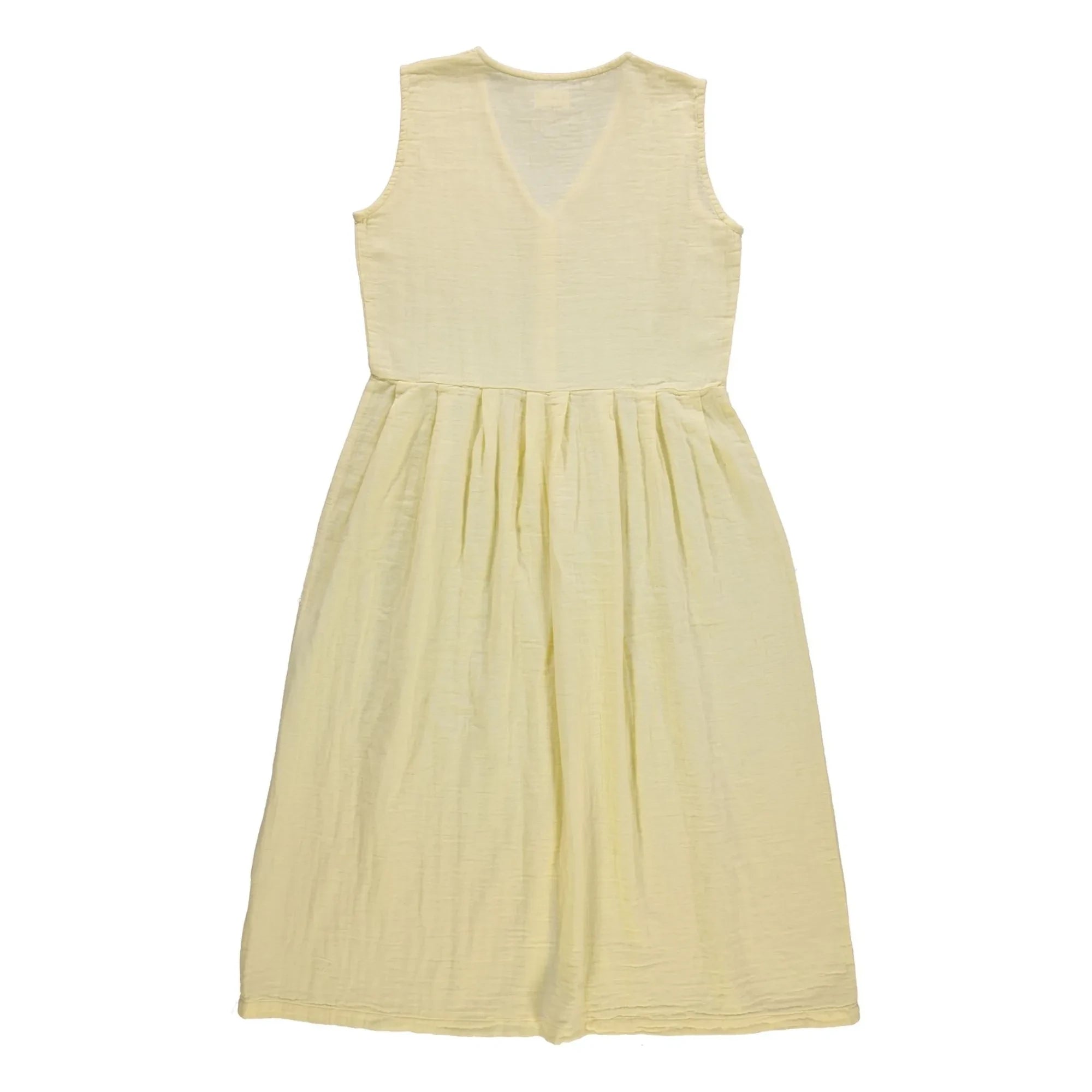 Poudre Organic - Vestido Paquerette | Amarillo