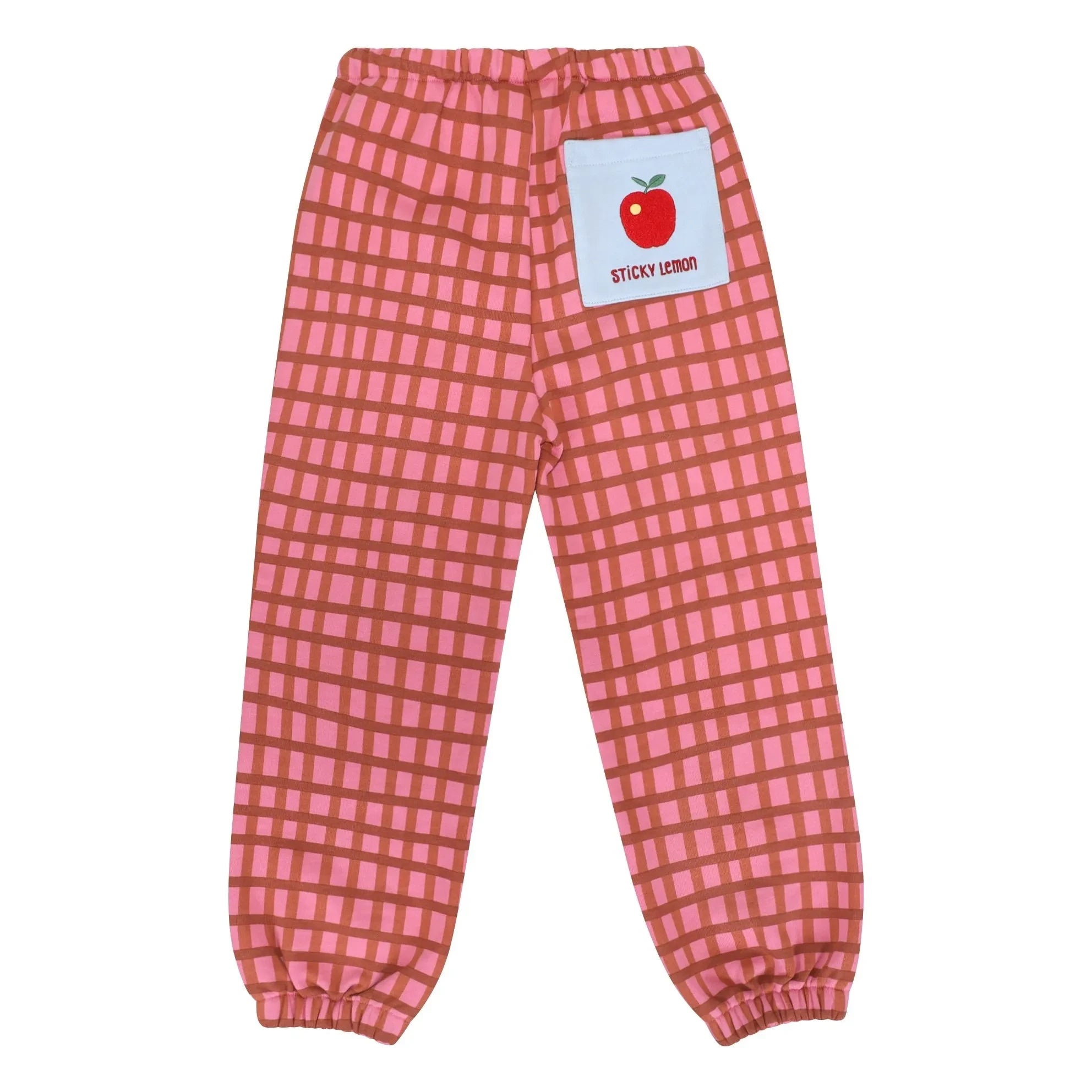 Sticky Lemon - Jogger escocés de limón | Rosa empolvado