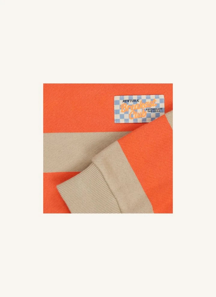 Tumble N'Dry - Beeston Sudadera Orgánica de Algodón | Naranja