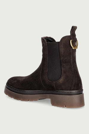 Botines Chelsea de gamuza para mujer Aligrey