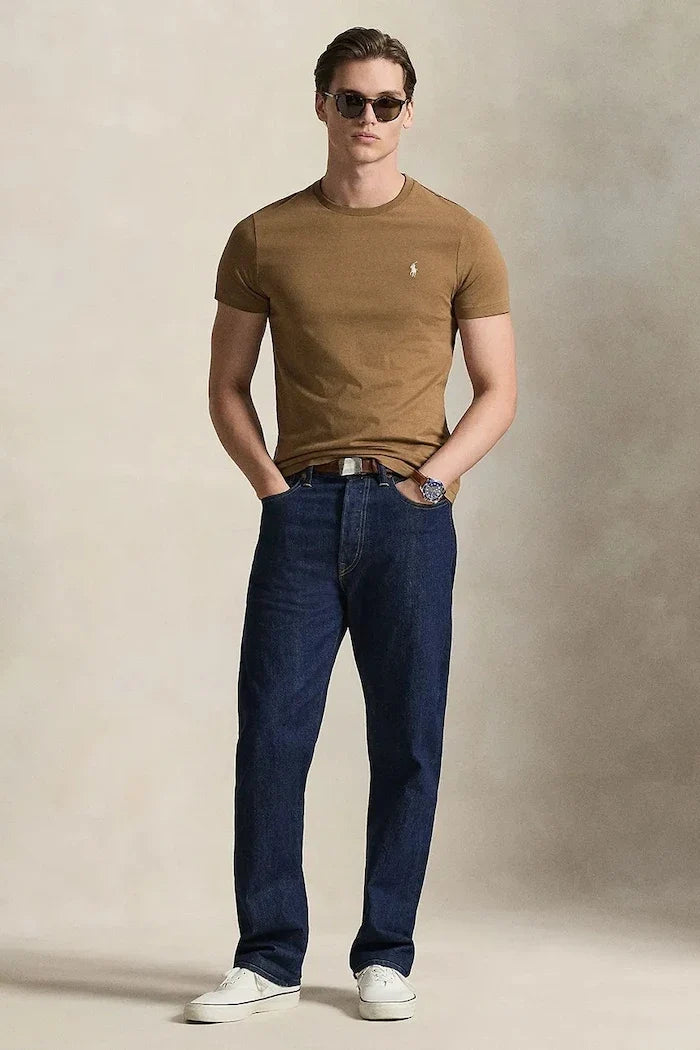 Camiseta básica de algodón Polo Ralph Lauren para hombre