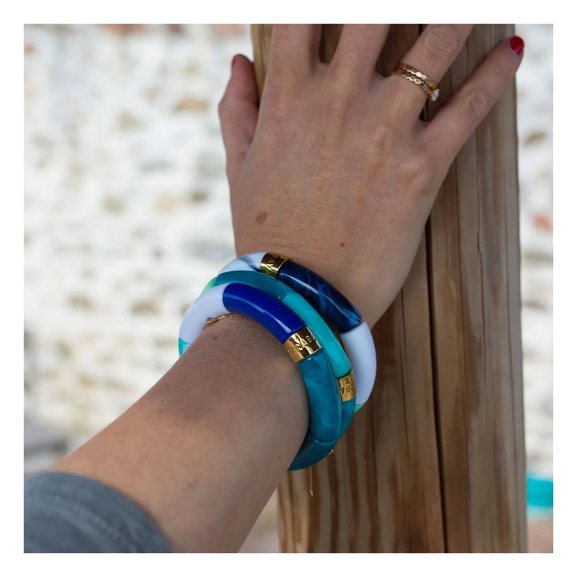 Parabaya - 2 pulseras | Azul