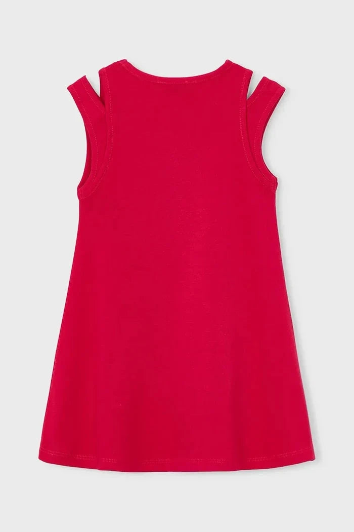 Vestido de algodón para niña Mayoral