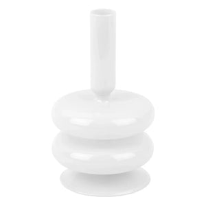 Present Time - Candelabro de doble aro Sparkle | Blanco