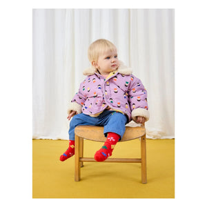 Bobo Choses - Chaqueta Sherpa de Doble Cara con Fibra Reciclada | Lila