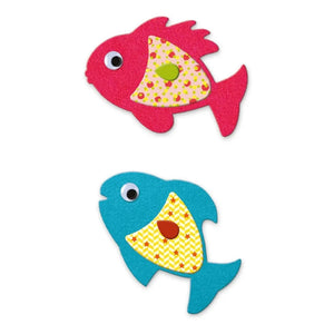 Djeco - Pegatinas I Love Fishes