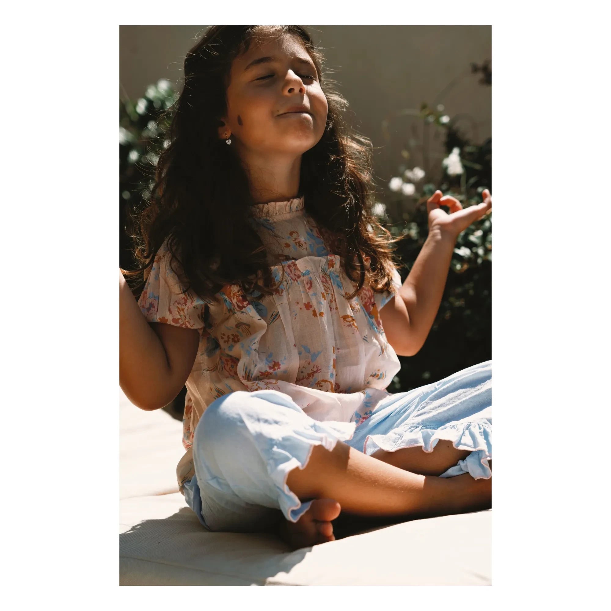 Lilinoa - Pantalones Léon vaqueros | Azul claro