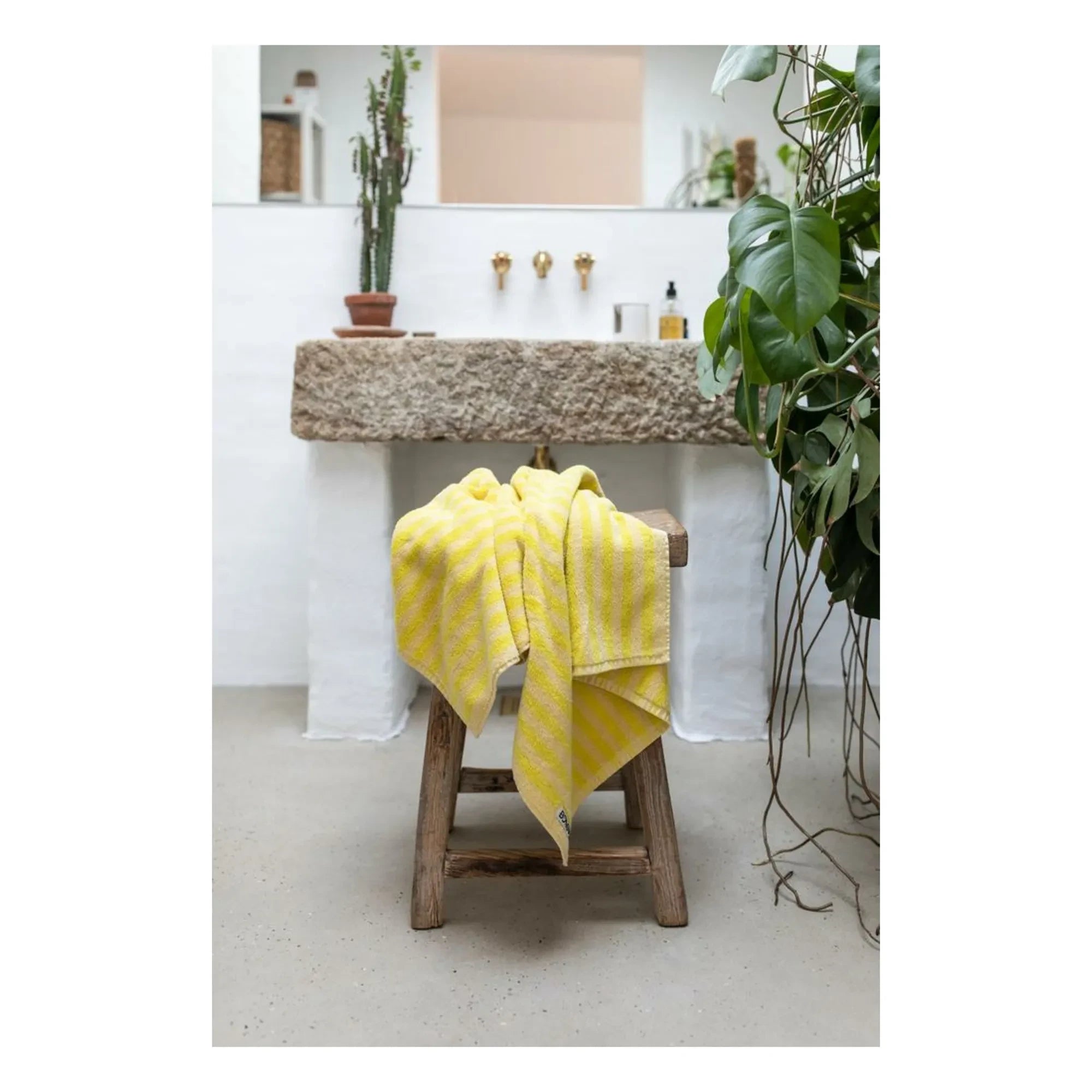 Bongusta - Toalla de baño Naram | Amarillo